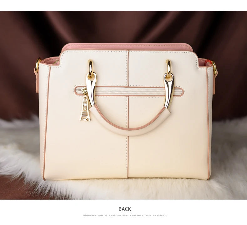 FOXER Spaltleder Damen Umhängetasche Elegante Handtasche 2026 Neue Große Damen Tragetasche Luxuriöse Designer Umhängetasche