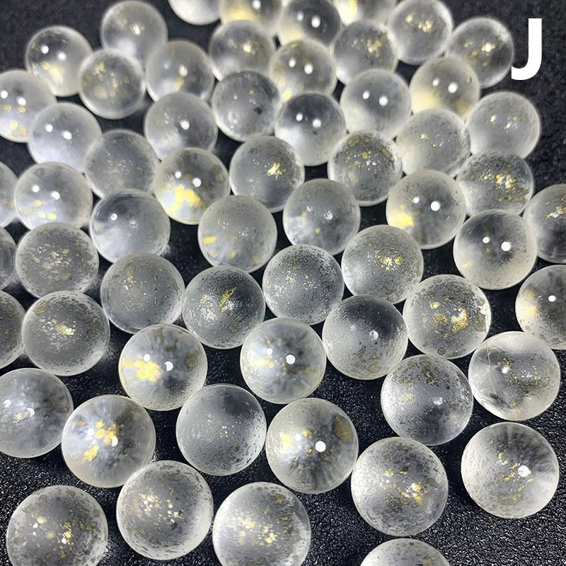 50 Stück 12mm Glasmurmeln Kugeln Charms Kugelautomat Hausdeko für Aquarium Vase Spielzeug für Kinder