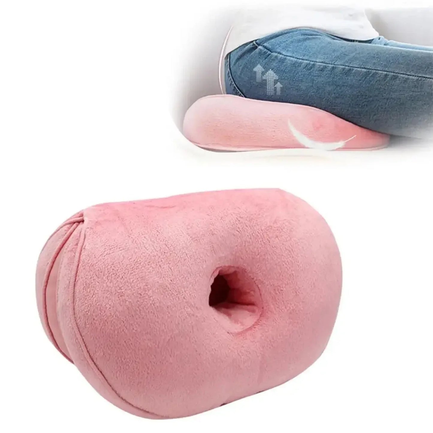 Orthopedic Cushion Pelvis Pillow Lift Hips Up Seat Cushion Pressure Relief Ass Cushion Tailbone Coccyx Orthopedic Medical Seat