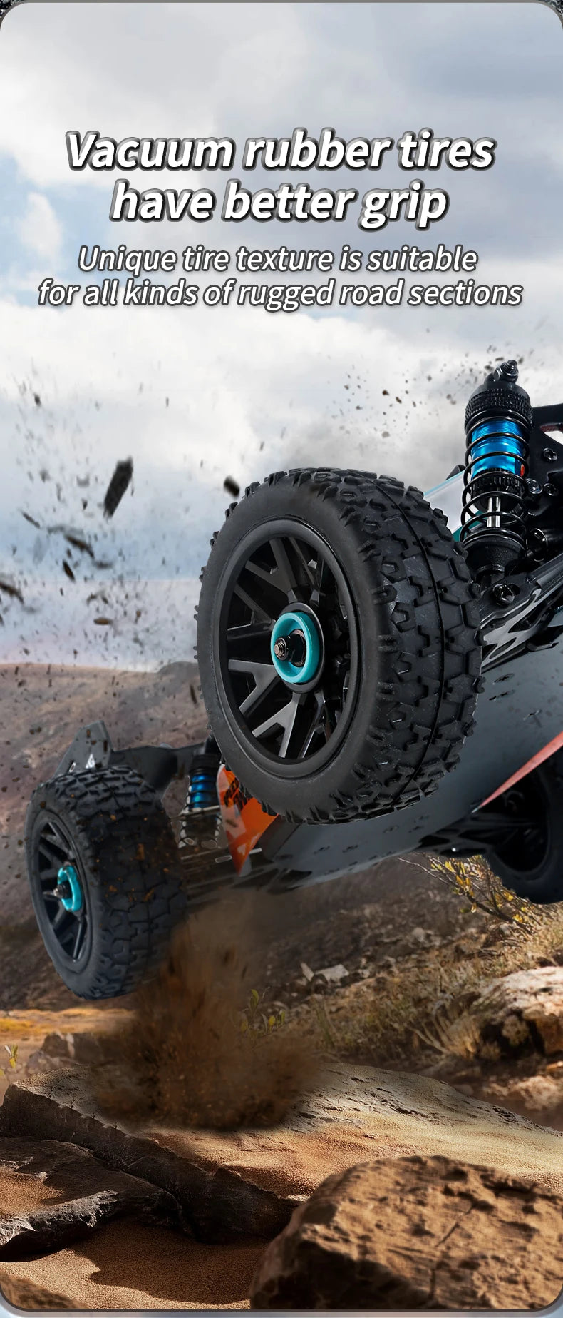XDKJ-001 95KM/H 4WD RC Autos 3S Rennwagen 1/14 Bürstenloser Hochgeschwindigkeits-Wettkampf-Drift-Fernsteuerungs-Spielzeug RC Auto Spielzeug