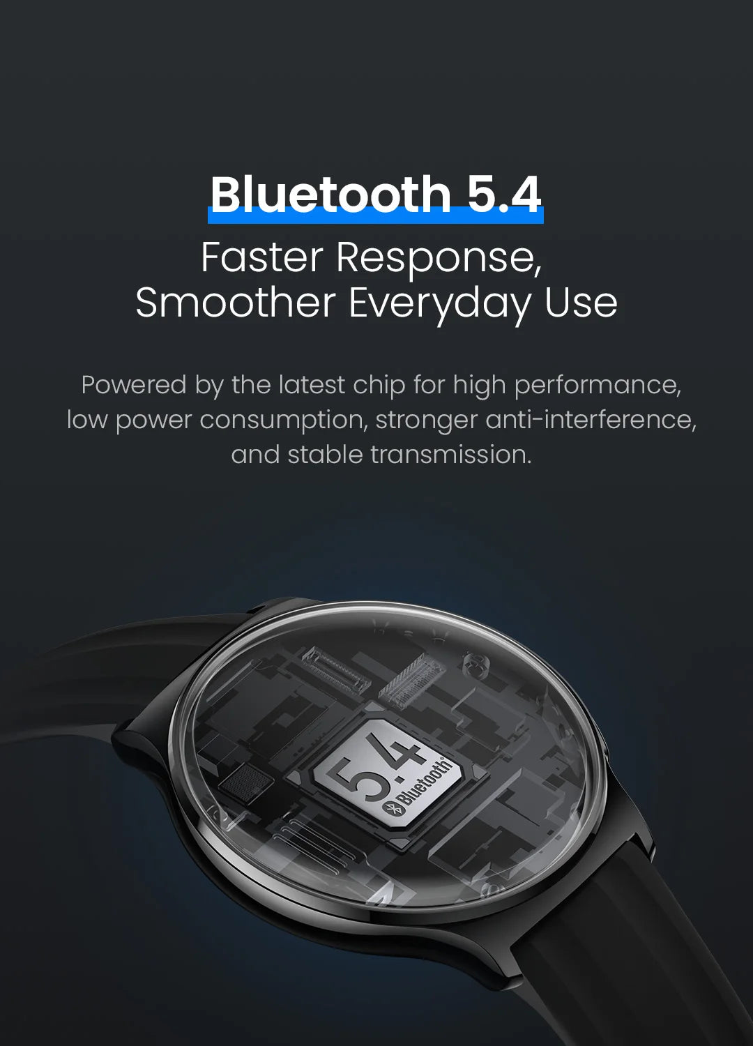 HAYLOU Solar Lite 2 Smartwatch 1,43 Zoll AMOLED-Display 24h Gesundheitsüberwachung 150+ Sportmodi Sprachanrufe Smartwatch 1ATM
