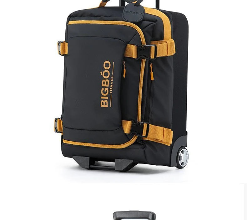 Multi-functional luggage large-capacity trolley bag directional wheel suitcase oxford handle bag 20/24/28-inch carry-on suitcase