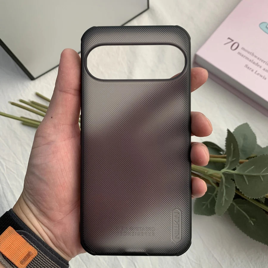 Nillkin für Google Pixel 10 Pro XL/10 Pro/10/9 Pro XL/9 Pro/9 5G Hülle weicher Rahmen Hüllen Kameraschutz 360 voll matt funda