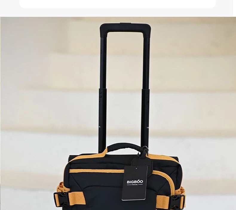 Multi-functional luggage large-capacity trolley bag directional wheel suitcase oxford handle bag 20/24/28-inch carry-on suitcase