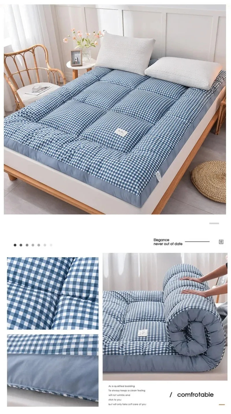 Thickened 3D Mattress Foldable Soft Tatami Cushion 90/100/120/150/180/200cm Non-slip Bed Pad for Home Bedroom Dormitory Student