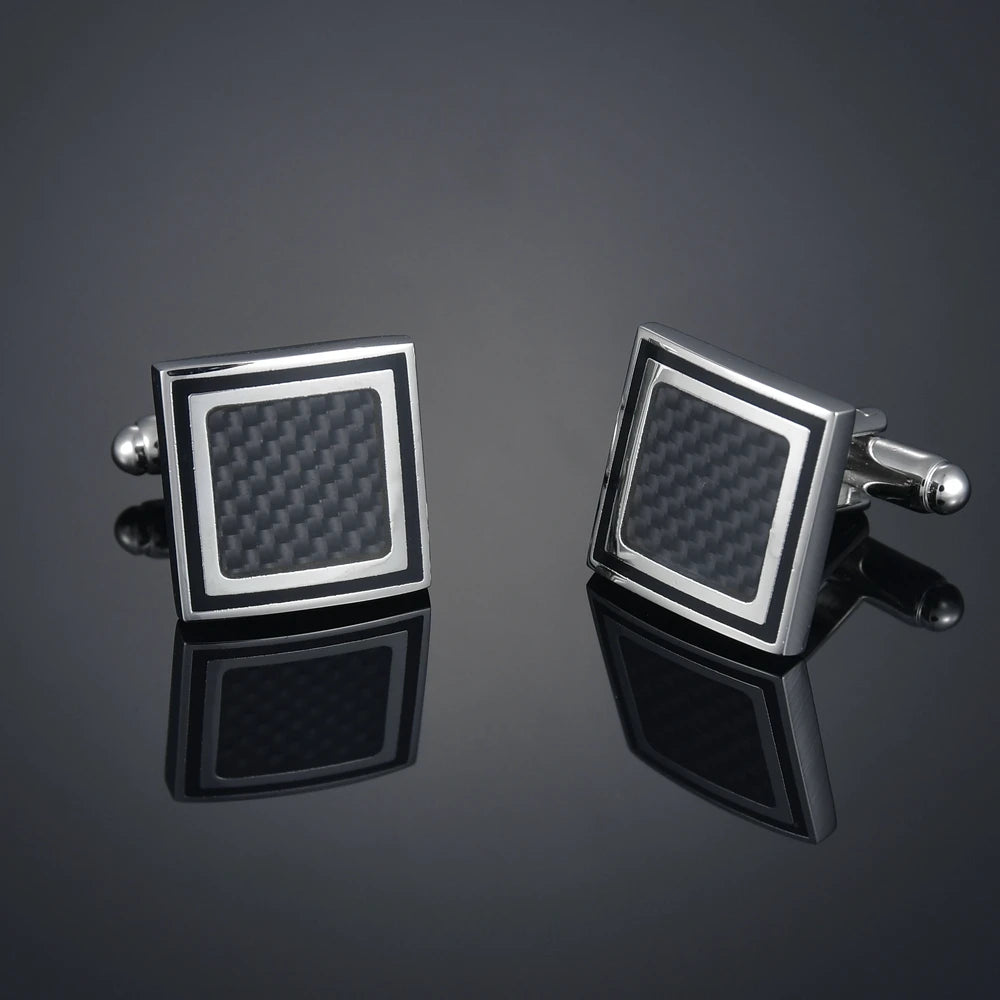 Quality Gems Craft Manschettenknöpfe Blumenmuster Golden Horse Muster Stoff Französische Ovale Hemd gemelos cuff links