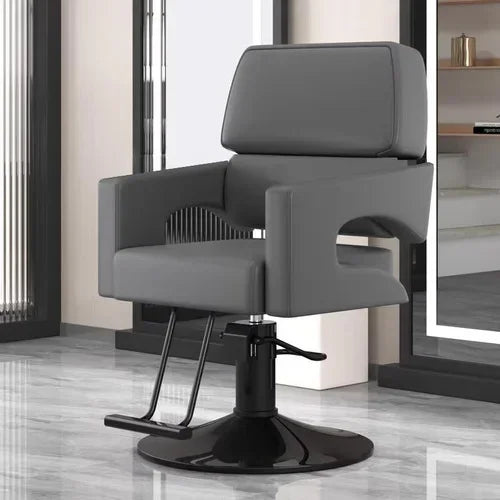 Chaise de Salon de Luxe Lifter, Protecteur en Métal, Dossier, Chaise de Barbier Pivotante, Fauteuil Confortable Nordique, Cadeira De Cabeleireiro, Mobilier de Salon