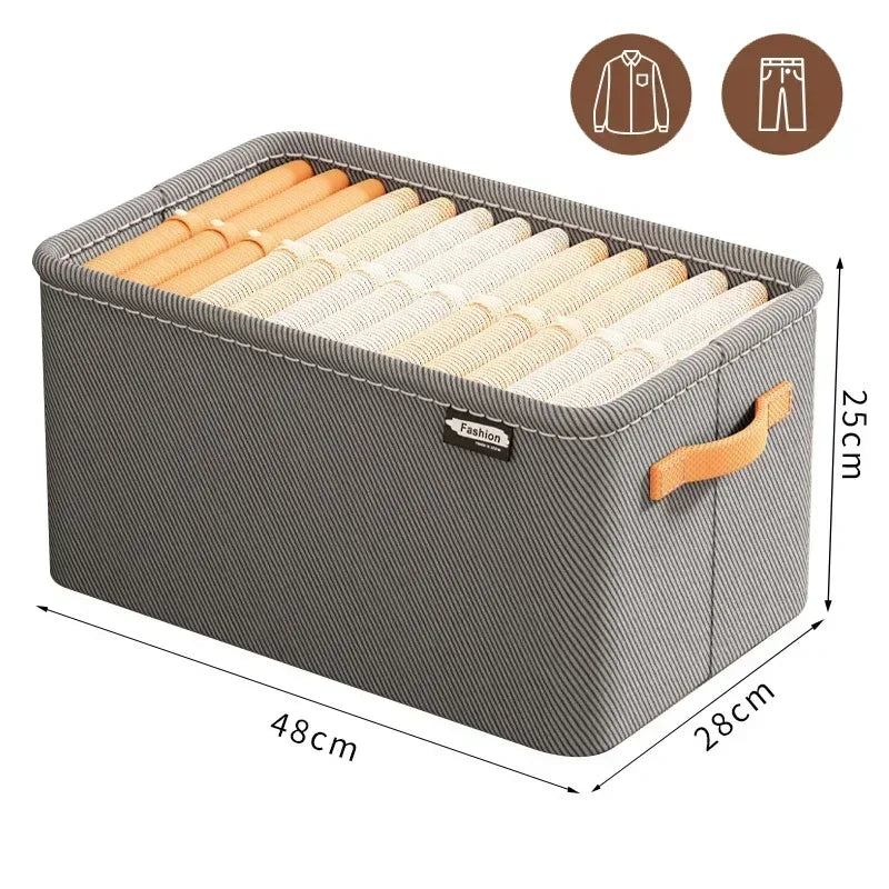 Verdicken Kleidung Organizer Hosen Pullover Aufbewahrungsschränke Schubladen Organizer Jeans Aufbewahrungsbox Kleiderschrank Kleidung Aufbewahrungsorganisatoren
