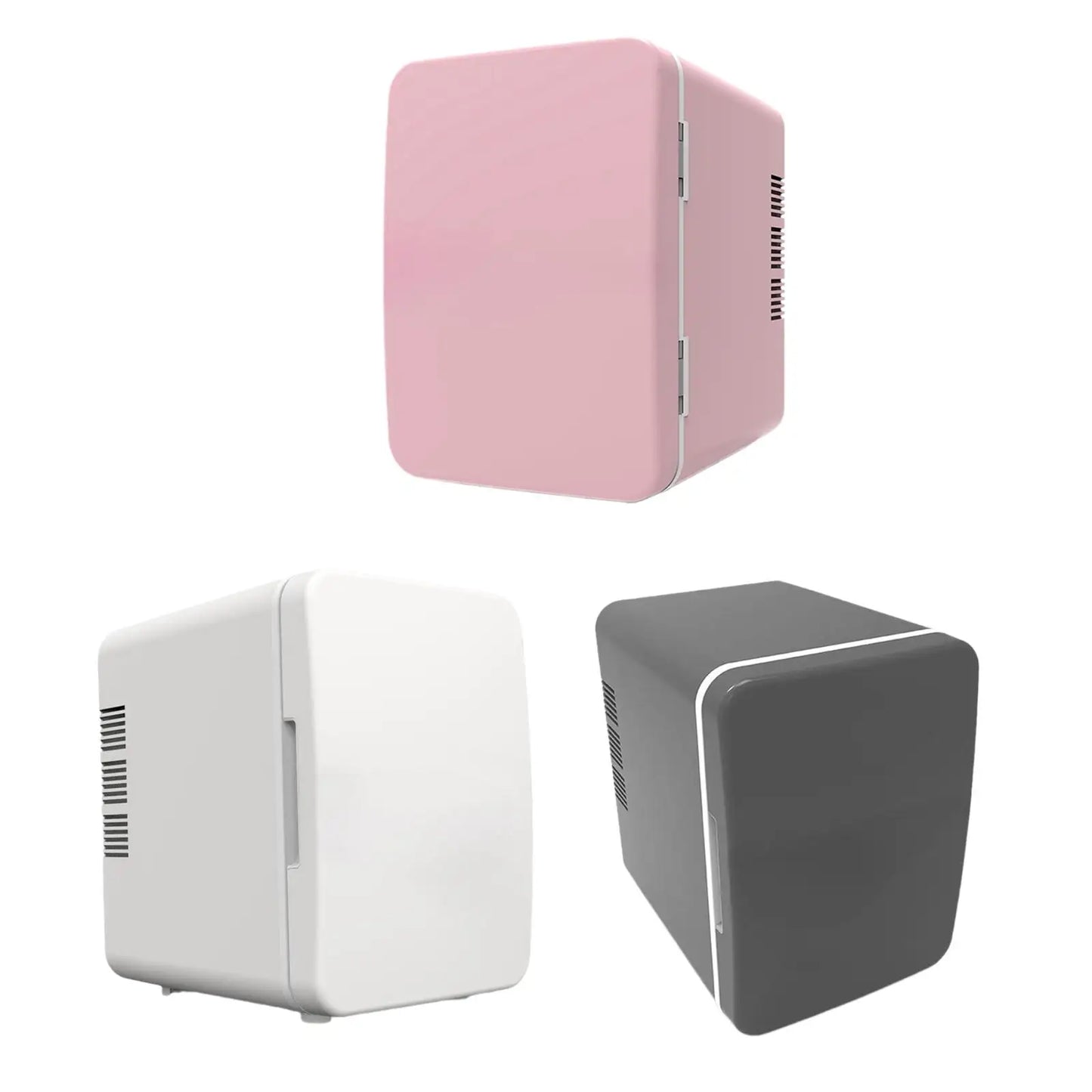 4L Mini-Kühlschrank Auto-Kühlschrank Einklapptür Skincare-Kühlschrank für kleine Räume Desktop Reise Beauty Kosmetik Bierkühlschrank