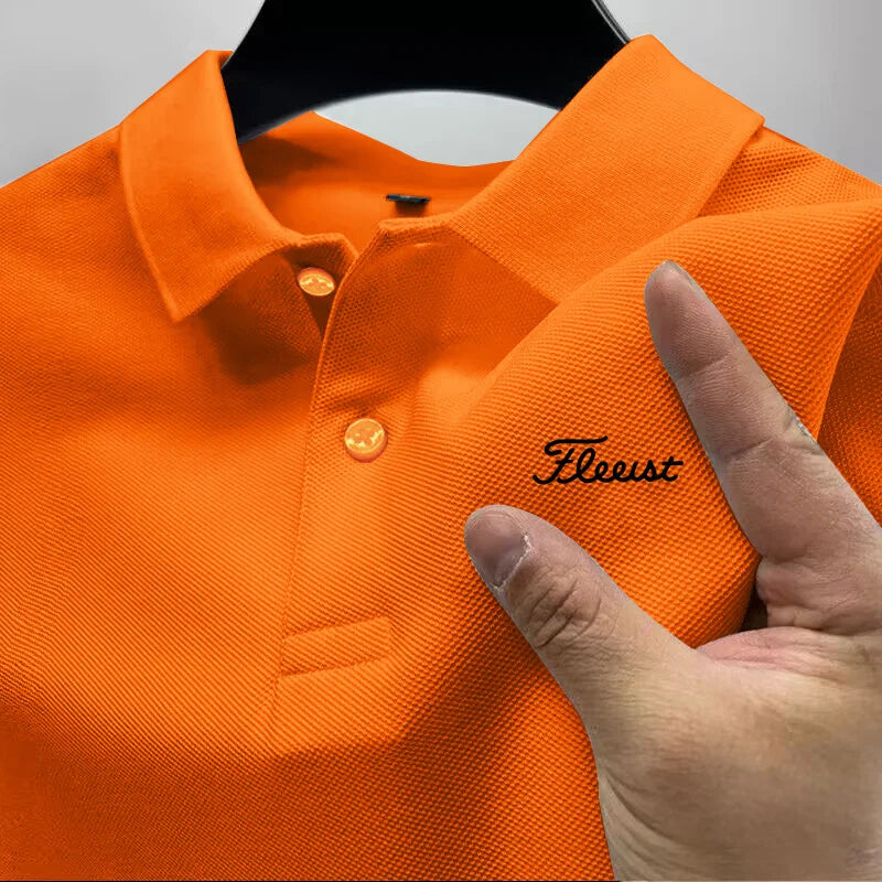 Herren Freizeit Polohemd Kurzarm, Oberteil bedruckt mit Street Letters, Hohe Qualität, Business, Sommer, Neu, S-4XL, 2026