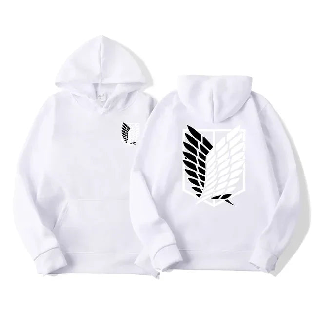 Japan Anime Attack on Titan Herren Hoodies Frühling Herbst Hip Hop Casual Pullover Top Hoodie Mode Sweatshirts Jogging Sportbekleidung