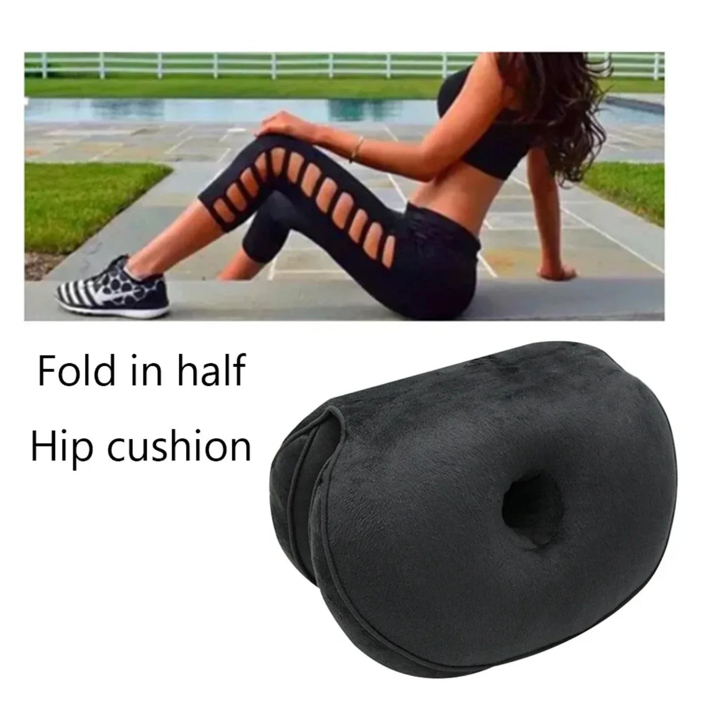 Orthopedic Cushion Pelvis Pillow Lift Hips Up Seat Cushion Pressure Relief Ass Cushion Tailbone Coccyx Orthopedic Medical Seat