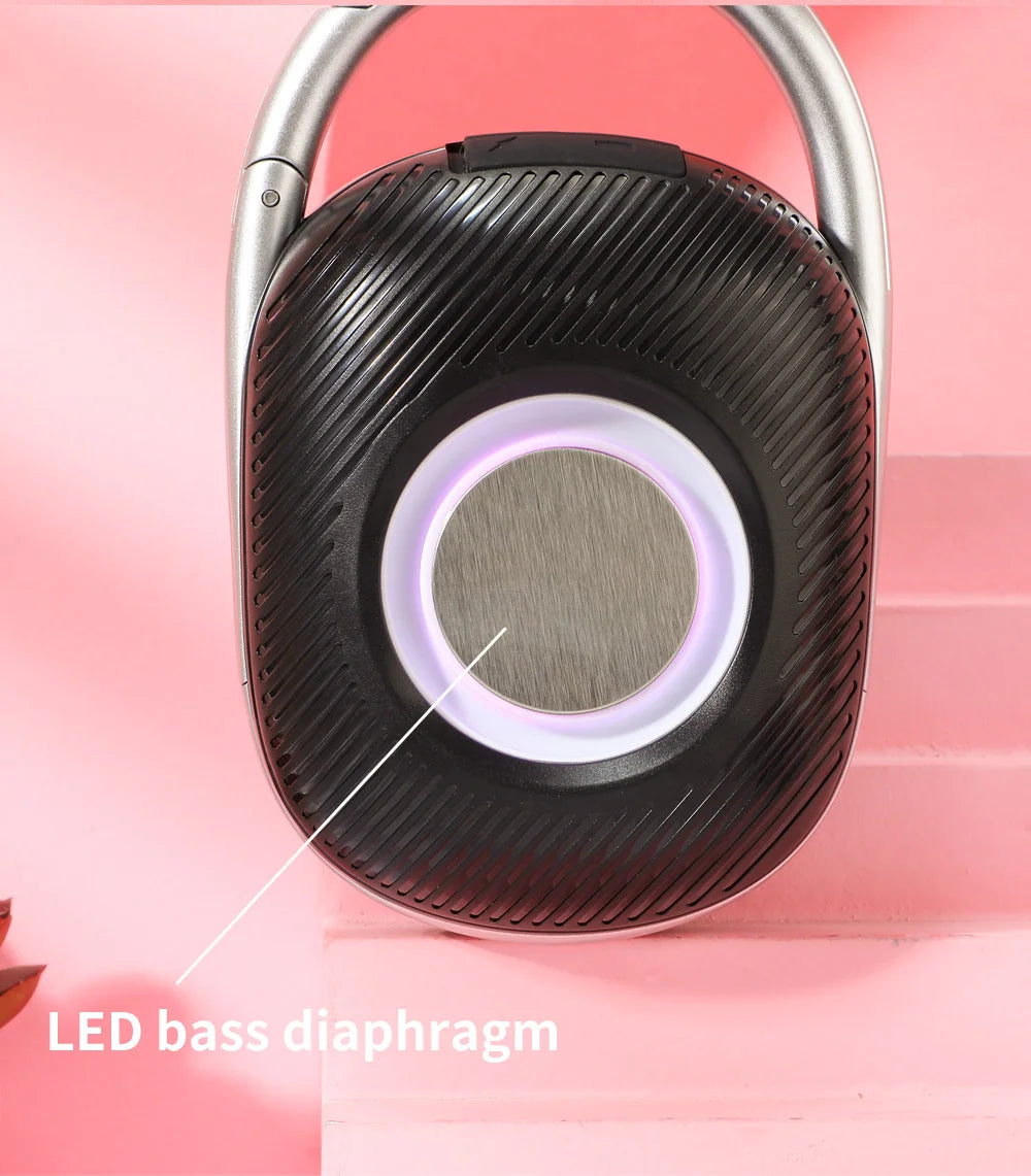 Mini enceinte Bluetooth portable, boîte à musique sans fil, petit caisson de basses, basse, PC, TV, radio FM, étanche, Caixa De Som Mp3