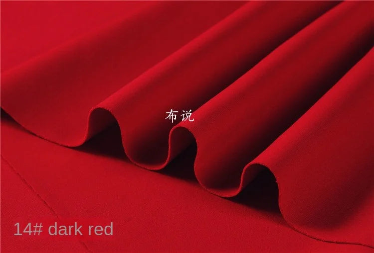 Space Cotton Fabric Thin Clothing Designer Four Sided Elastic Wholesale Cloth Diy Sewing Polyester Spandex Material