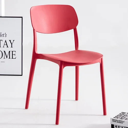 Bequeme Esszimmerstühle Europäischer Kunststoff Küche Moderne nordische Esszimmerstühle Ultraleicht Trendy Chaises Salle Manger Möbel