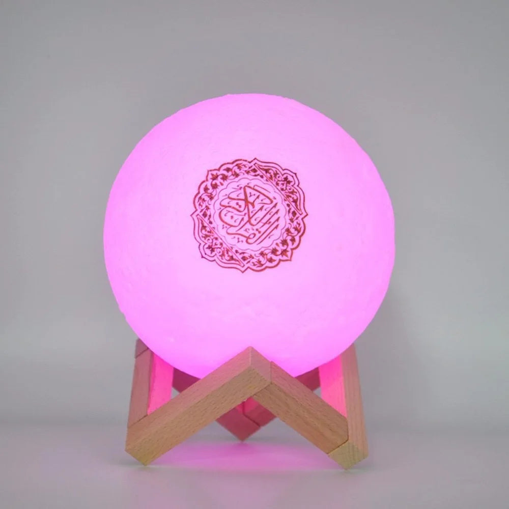 Heller Koran Azan Muslim Koran Bluetooth Lautsprecher Tragbares Nachtlicht Heilige Lampe Soundbox Musik Kabellos Caixa De Som Bocina Mp3