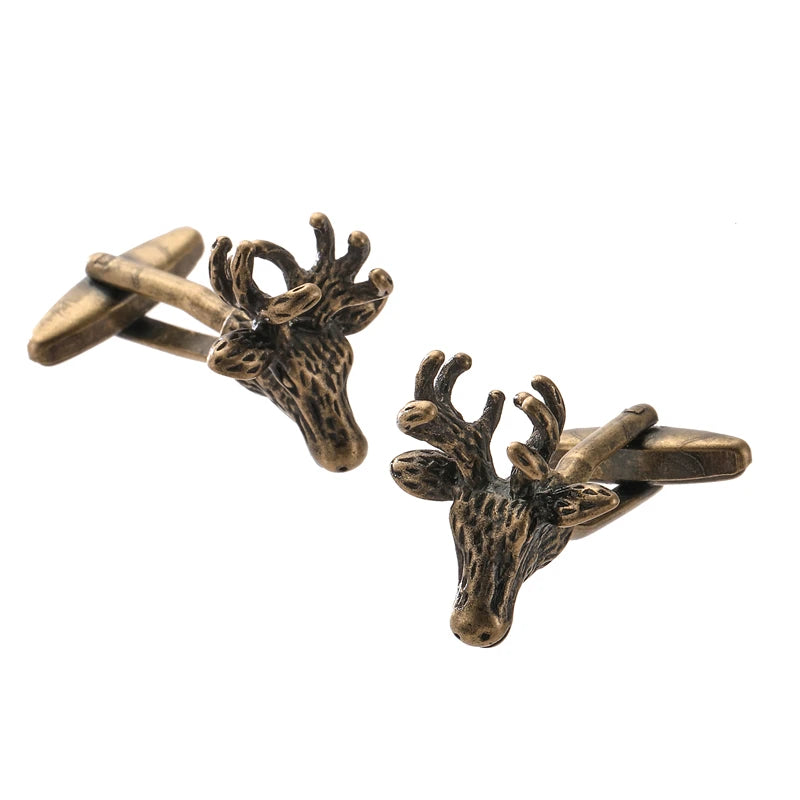 Klassische französische Herrenhemden Manschettenknöpfe, niedliche Tiere, Schmetterling, Schildkröte, Hund, Hufeisen, Manschettenknöpfe, Business-Anzug, Accessoires, Schmuck