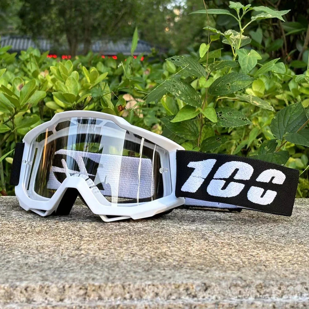 100 Motocross Brille Motorrad Sonnenbrille Herren MTB ATV Maske Winddichter Schutz Skifahren Radfahren Rennen Offroad-Brille