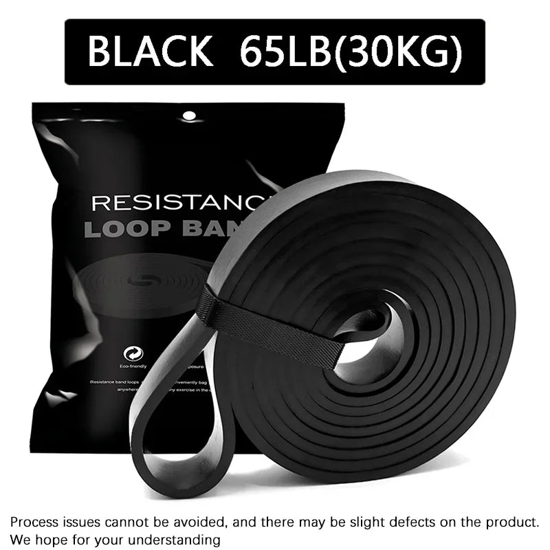 Ensemble de bandes de résistance robustes, en latex, élastiques pour Pilates, entraînement, fitness, aide aux tractions, musculation, exercice