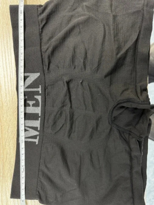 5 Pcs Men’s Boxer Briefs Breathable Soft Stretch Underwear High Elastic Comfortable Plain Color Shorts