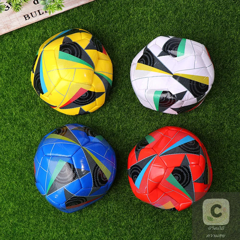 Ballon de Football Taille 2 HUA pour Jeune Adulte, Résistant à l'Usure, pour Sports de Plein Air, Entraînement, Jeu, Cadeaux d'Anniversaire