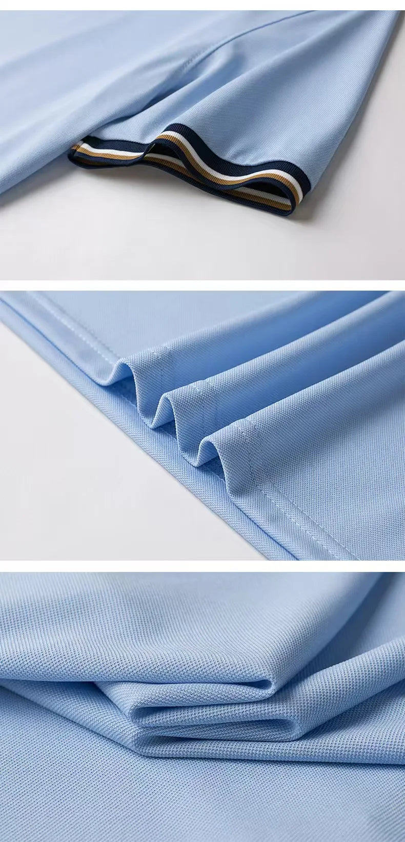 Nouveau Polo Brodé Homme Haute Qualité Meilleures Ventes Printemps/Été Polo Respirant Loisirs Affaires
