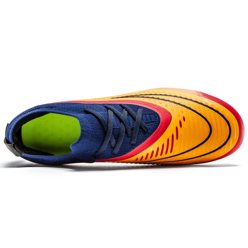 H08-1 Professionelle Herren-Fußballschuhe Training Rutschfeste Stollenschuhe TF/FG Fußballschuhe Chuteira Campo für Männer 35-45
