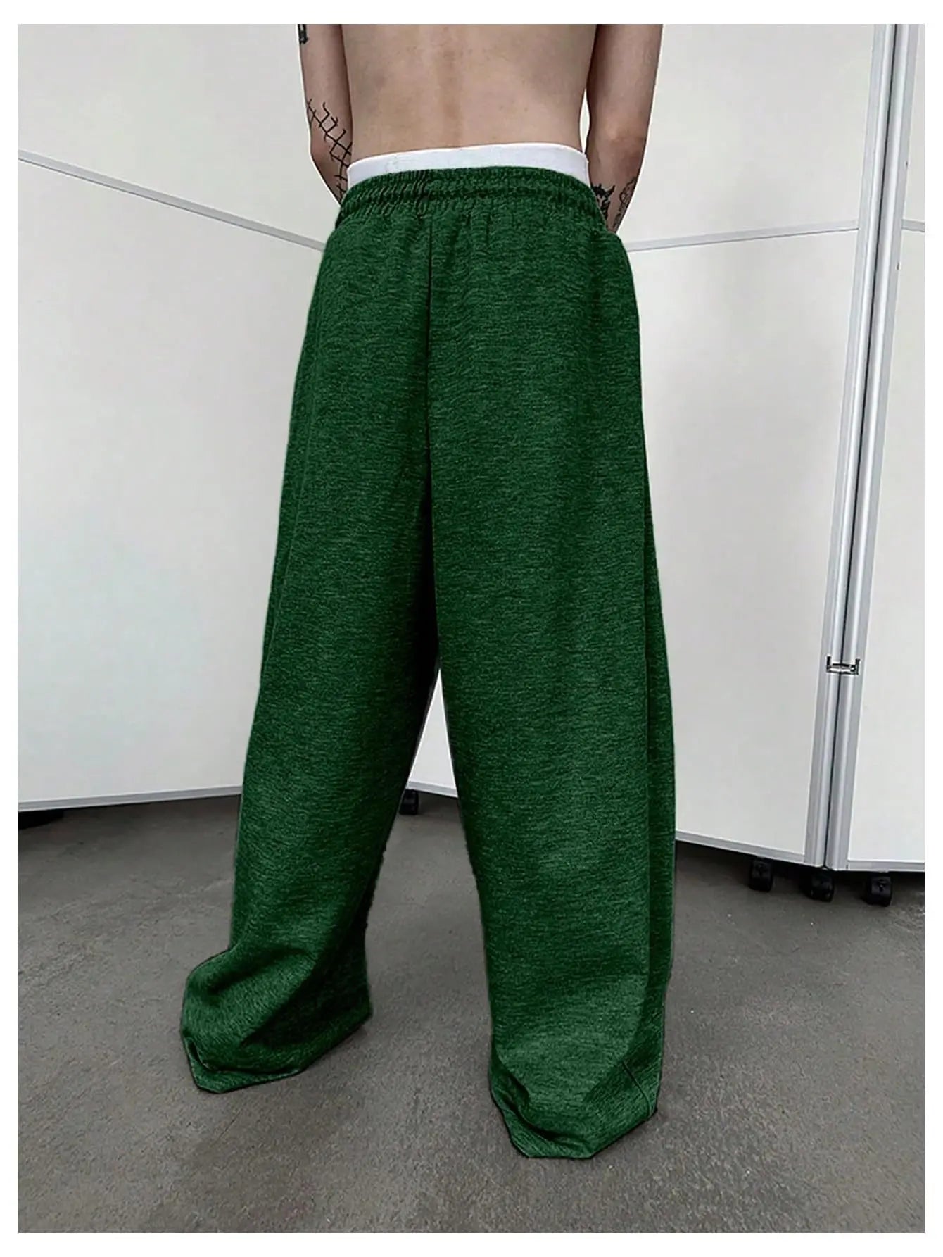 2026 NEW Spring Autumn Slim Men Pants sports casual Joggers trousers Mens Solid Color Straight Pants thin Woven Daily Sweatpants