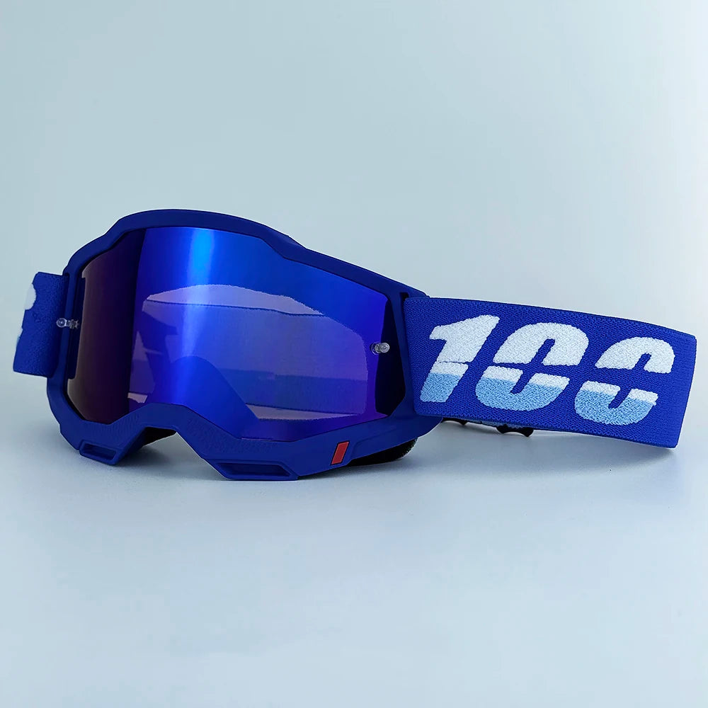 100 Motocross Goggle Glasses MX Off Road Masque Helmets Goggles Ski Sport Gafas for Motorcycle Dirt Bike Glasses and bag