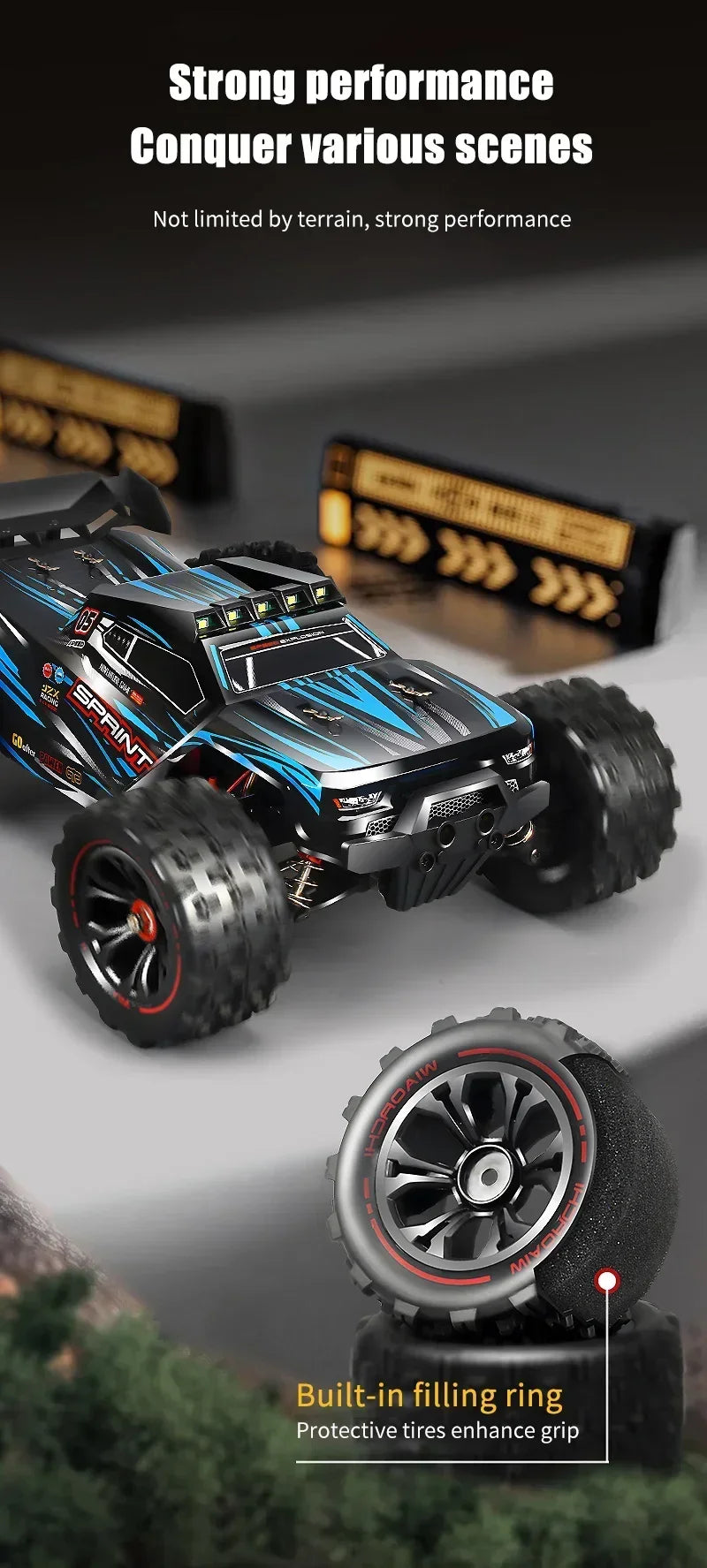 SG116MAX SCY9522 1:16 High Speed Drift Racing 80KM/H Brushless Motor 4WD 9522PRO 50KM/H RC Car Off Road Car Toys For Kid Gift