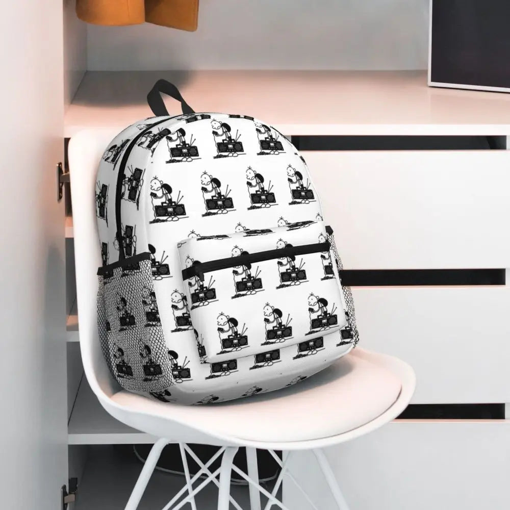 Journal d'un dégonflé, sac à dos d'école, sac de voyage pour la randonnée, sac à dos pour garçons et filles, sacs à bandoulière