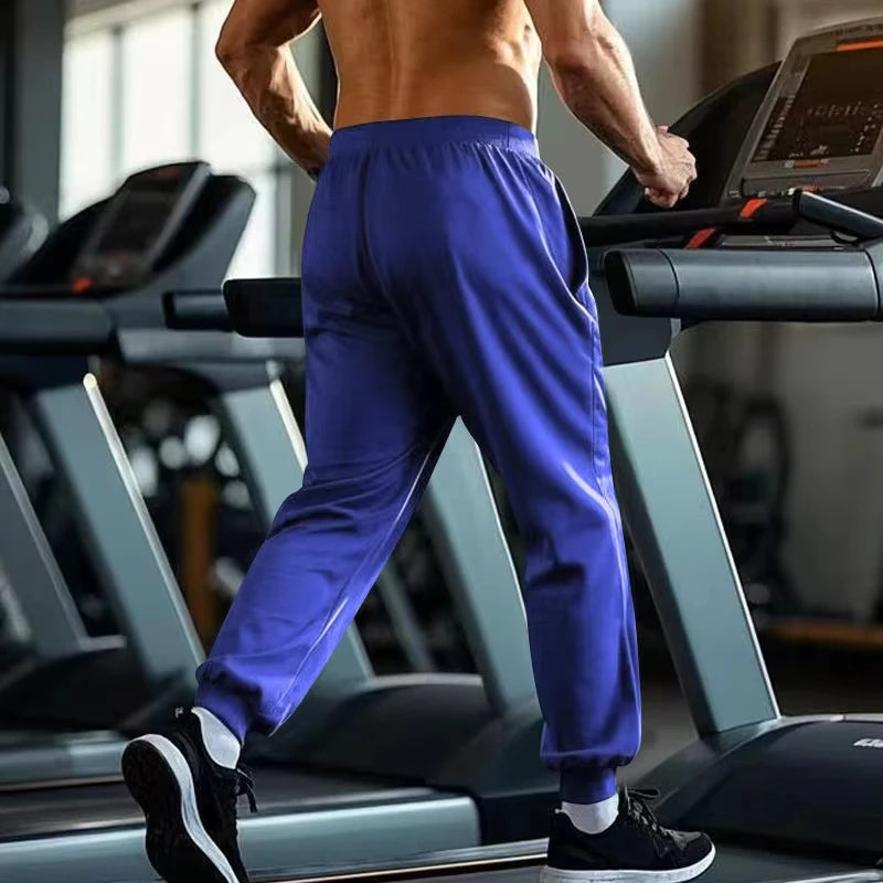 Amerikanische Herren Vier-Jahreszeiten-dünne Sporthose klassische Sport-Freizeithose Jogginghose Trainingshose Fitnesshose Herren Jogger