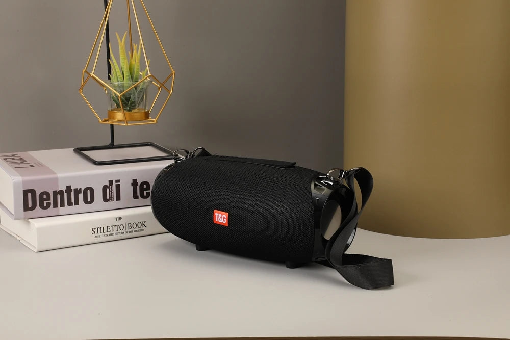 Subwoofer Bluetooth Lautsprecher Tragbare Soundbox Musik Drahtloser Tieftöner Bass Computer PC TV Radio FM 10W Leistungsstark Groß