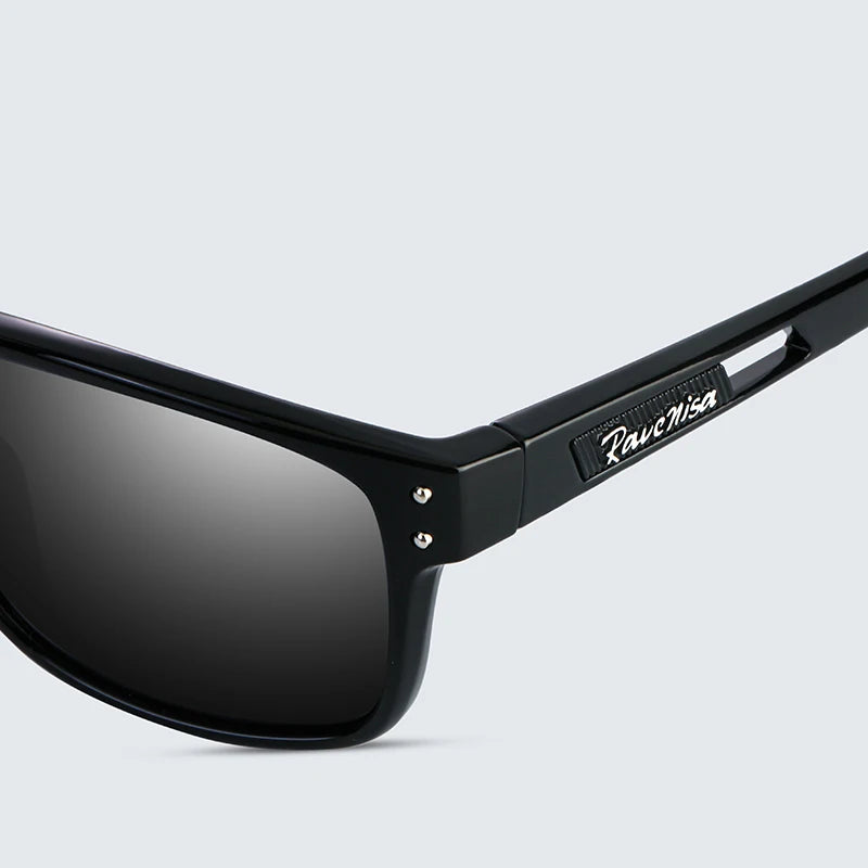 Lunettes de soleil homme, nouvelle collection, lunettes de soleil carrées polarisées, lunettes de protection solaire TR90 avec protection UV