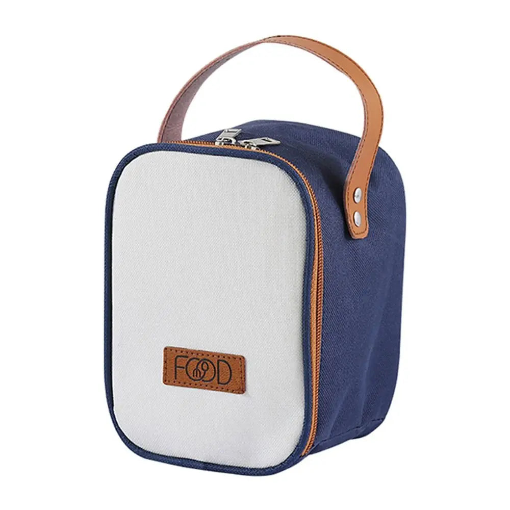 304 Edelstahl Vakuum Thermo Brotdose Speisewärmer Suppenbecher Thermobehälter Bento Box Isolierte Lunchtasche für Studenten