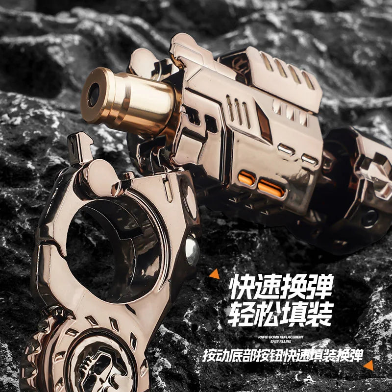 EDC Metall Multi Spielbarkeit Ratsche Flip Antistress Spielzeugpistole Auswurfschale Stressabbau Fidget Spinner Fidgeting Spielzeug Geschenke