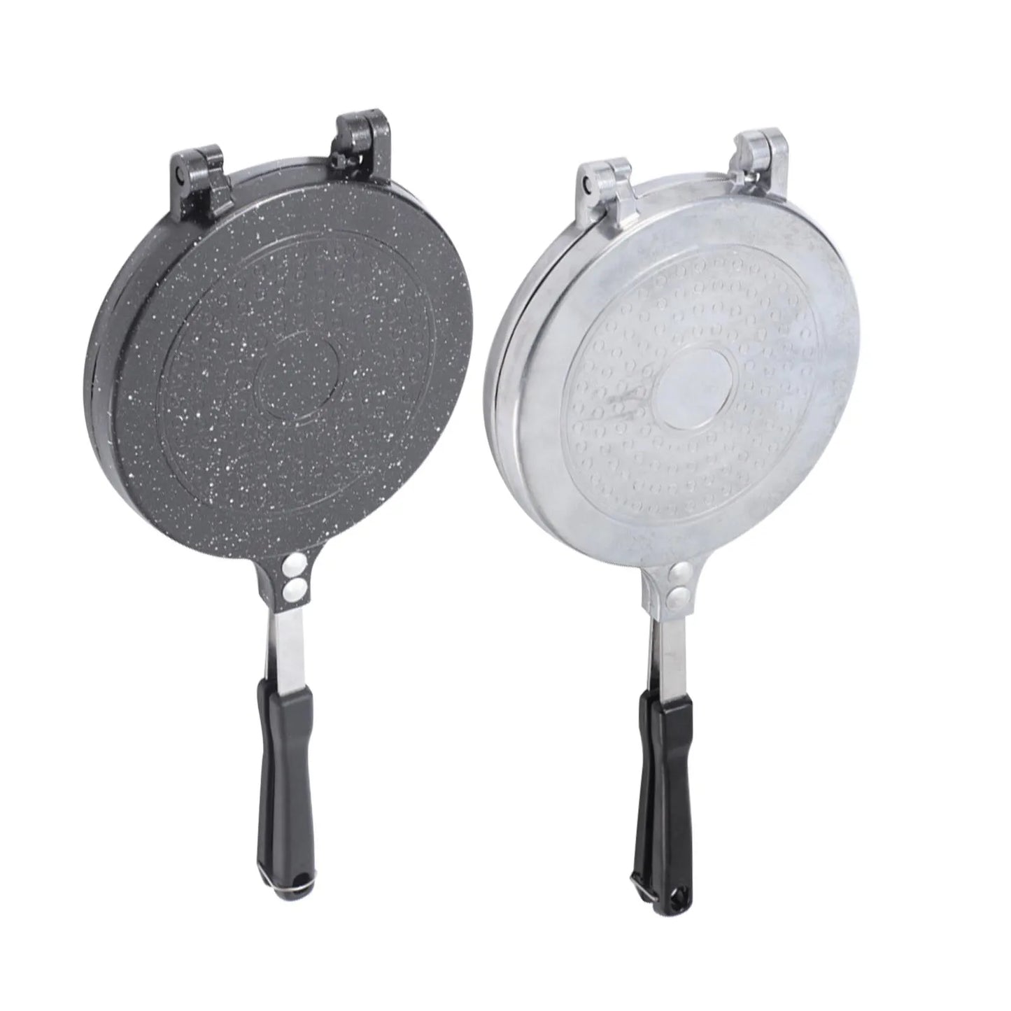 Double Sided Frying Pan Aluminum Alloy Nonstick Pancake Pan Sandwich Baking Pan Maker For Kitchen Omelets Pancakes Breakfast