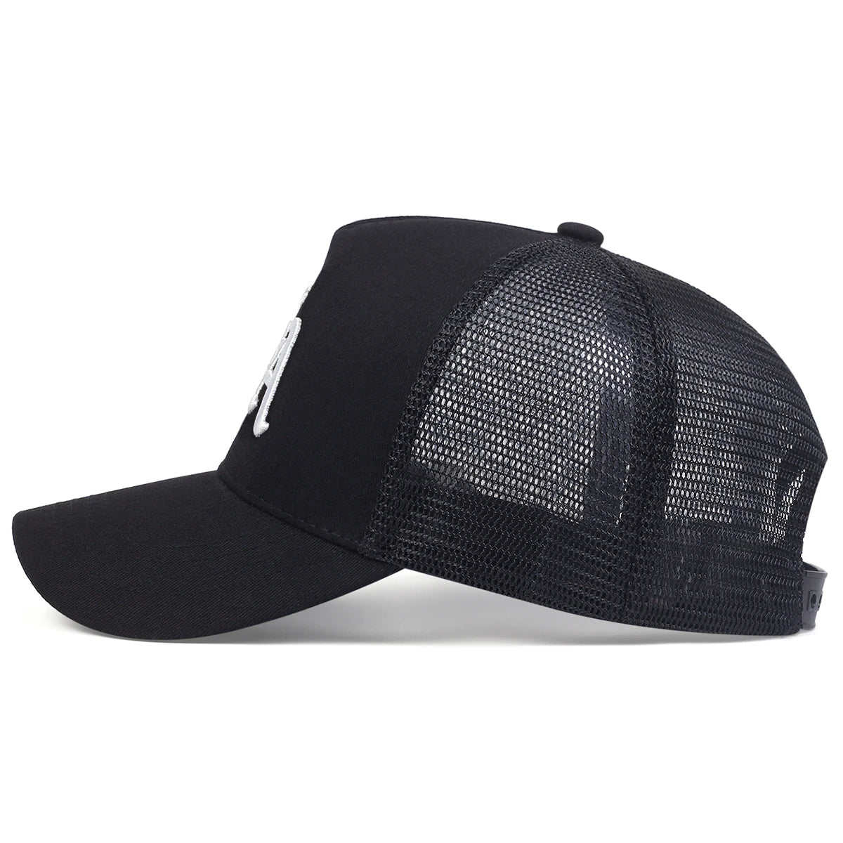 Unisex LA Stickerei Baseball Netzkappen Hip Hop Cap Frühling Sommer Outdoor Verstellbare Freizeithüte Sonnenhut