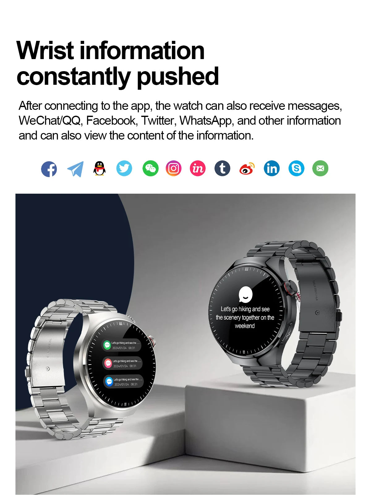 Montre Intelligente de Soins Infirmiers 2025 Montre connectée Santé, oxygène sanguin, lipides sanguins, acide urique, ECG+PPG, température corporelle, appel Bluetooth