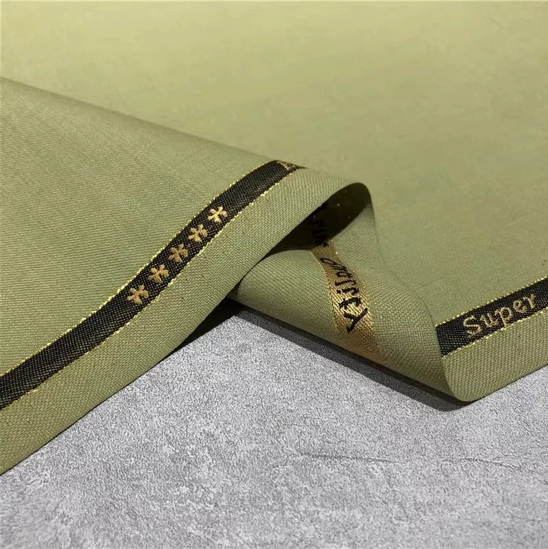 Italienischer Kammgarn-Twill-Stoff – knitterarm – Designeranzüge und Hosenmaterial für Business-Kleidung im Großhandel