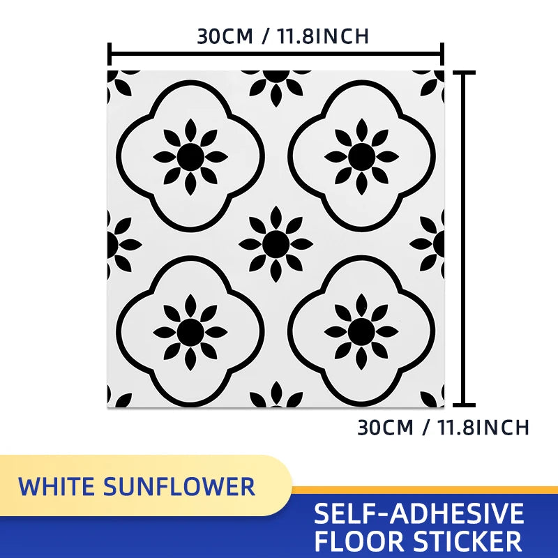 20 Stück Wandaufkleber PVC Marmorimitat Selbstklebende Bodenaufkleber 30*30cm Wasserdichte Badezimmer Wohnzimmer Dekorationsabziehbilder