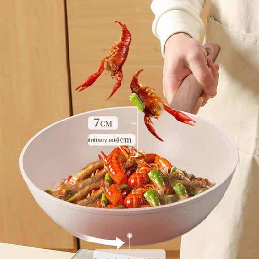 Batterie de cuisine spéciale pour poêles antiadhésives : casseroles, poêles à frire, woks, poêles à steak, crêpières, induction, gaz.