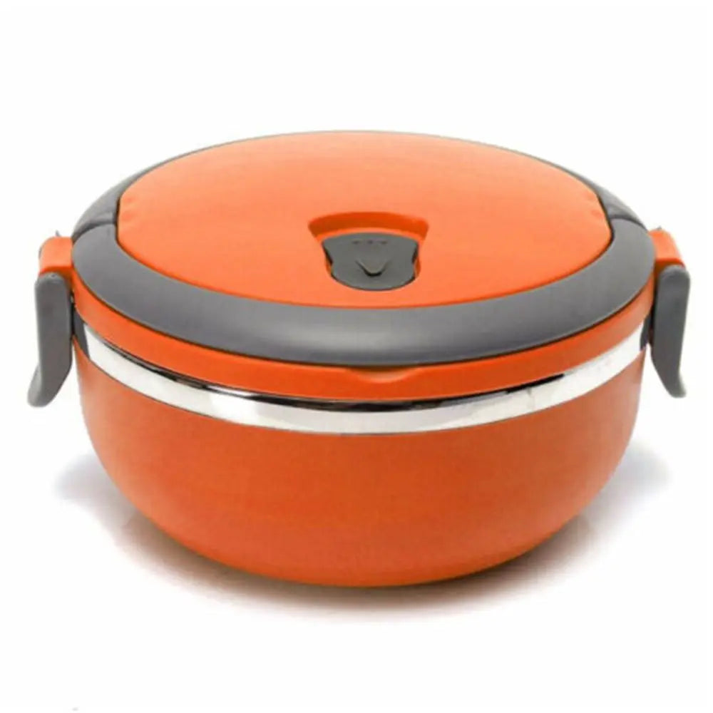 1Pc Portable Warmer Food Container Kids Adult Insulated Lunch Box Kitchen Storage Stainless Steel Hot Food Flask