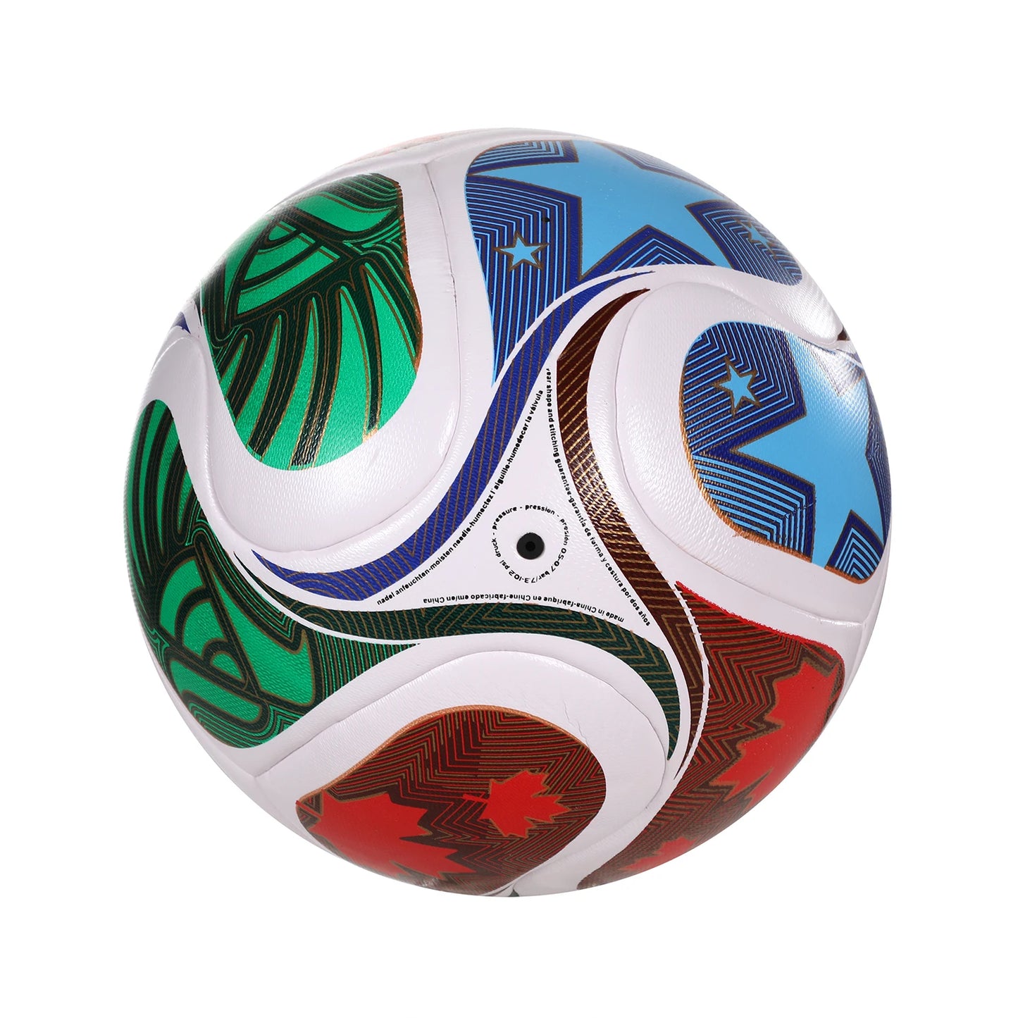 Ballon de football de haute qualité 2022, taille officielle 5, en PU, sans coutures, résistant à l'usure, pour match et entraînement, Futbol Voetbal Bola
