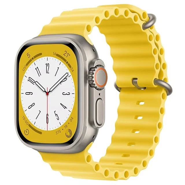 Offizielles Ocean Armband für Apple Watch Ultra 3 2 49mm 46mm 44mm 40mm 42 41 45 Sportarmband iWatch Series 11 10 9 7 8 6 SE3