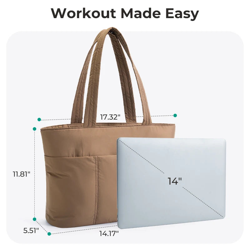BAGSMART Tote Bag Brand Luxury 2025 Original Bags Travel Women's Bag Large Capacity School College Hand Bags for Ladies