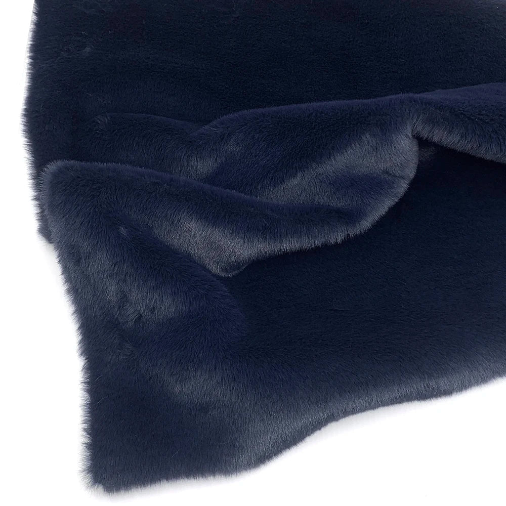 10mm Pile Length Fur Fabric Polyester Imitation Fur Fabrics Handmade DIY Encryption Thickening Fake Rabbit Hair Fur Plush Fabric