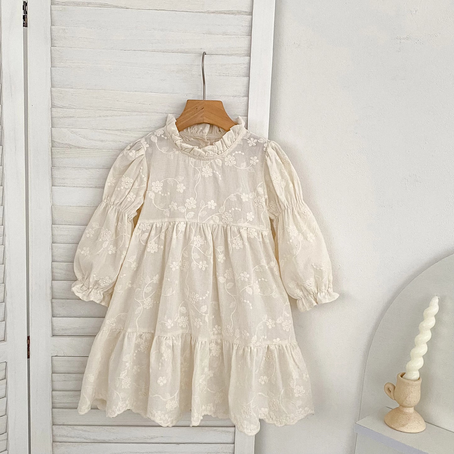 Nouvelle robe de sœur automne 0-6 ans, robe de soirée pour fille, barboteuse brodée pour bébé fille, robe de princesse en coton pour enfants, fête d'anniversaire de sœur