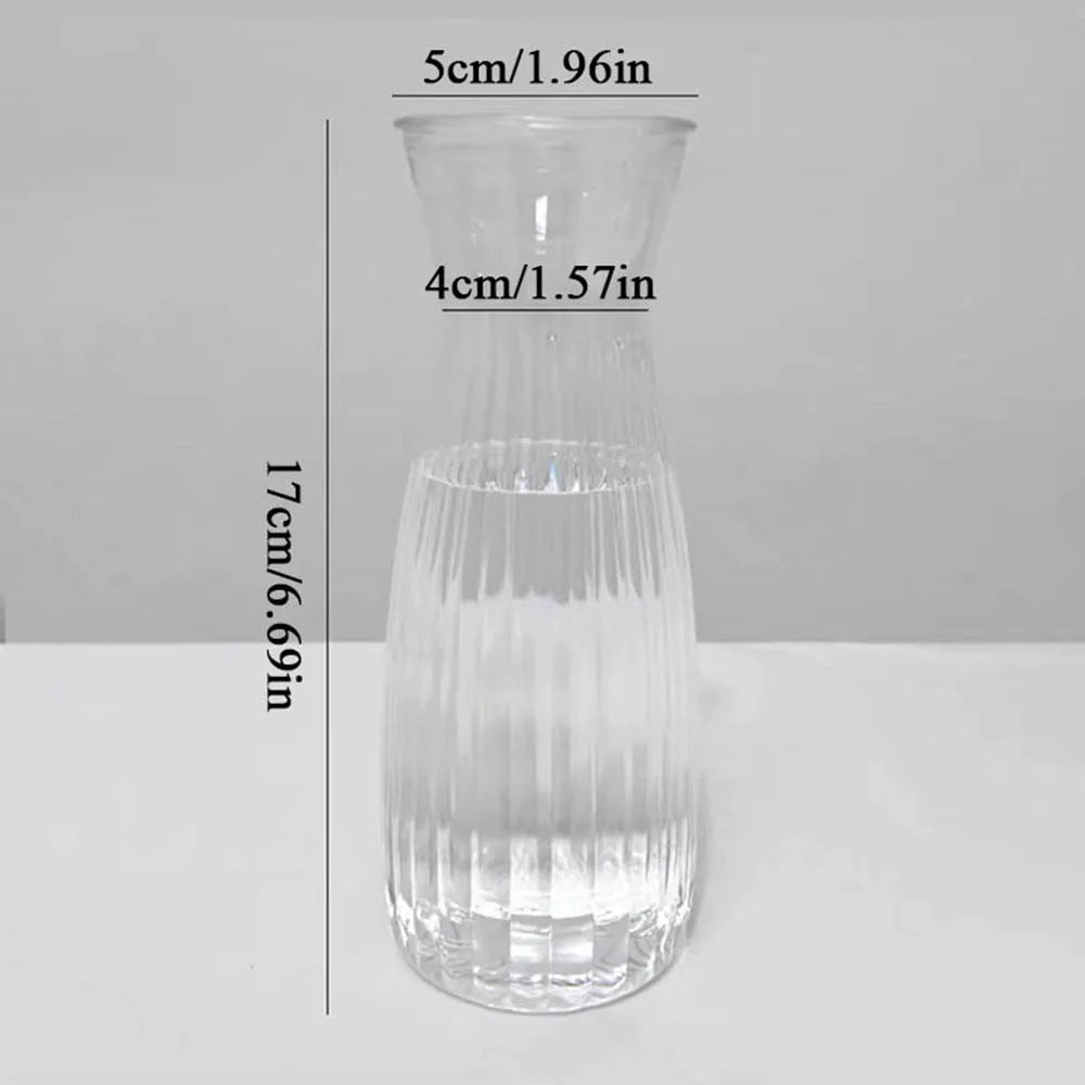 1 vase en cristal d'imitation, vase en plastique transparent créatif anti-chute, pot de fleurs transparent durable, vases de décoration modernes pour la maison