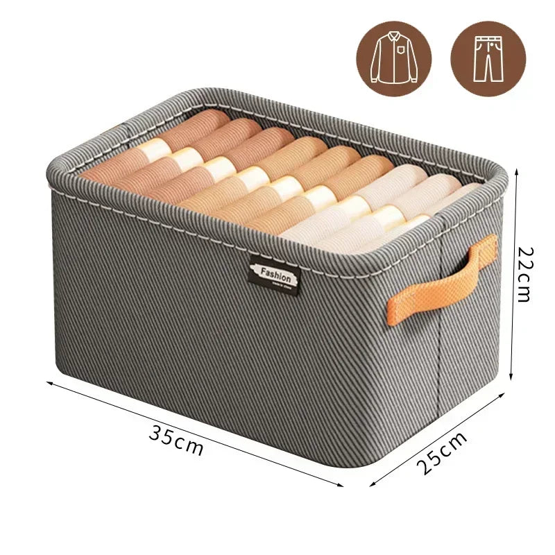 Verdicken Kleidung Organizer Hosen Pullover Aufbewahrungsschränke Schubladen Organizer Jeans Aufbewahrungsbox Kleiderschrank Kleidung Aufbewahrungsorganisatoren